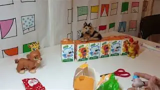 ЕВА распаковка МимиМишек из коробок СвитБокс/EVA's unboxing the Mi-Mi-Bears sweet boxes with candies