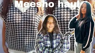 Meesho winter wear haul | sweatshirt collection | affordable | try on haul ✨@Meesho