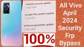 All Vivo Security Patch 2024 Frp Bypass | Vivo V23e Android 13 Frp Bypass