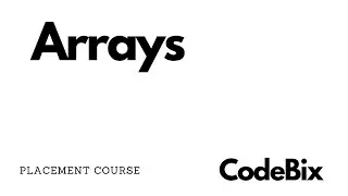 arrays how array stored in memory?