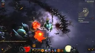 Diablo III: Reaper of Souls - Crusader class skill: Conviction - Falling Sword (Rise Brothers Rune)