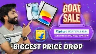 Flipkart GOAT Sale 2024: Best Deals on iPhones, Laptops, and Tablets