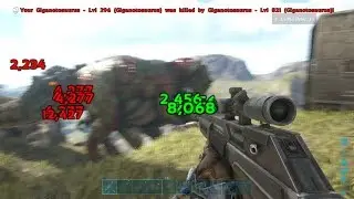 Ark xbox one Raid, Admin Gets Mad and spawns 800 giga in our Fob