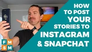 How To Post To Instagram and Snapchat Stories