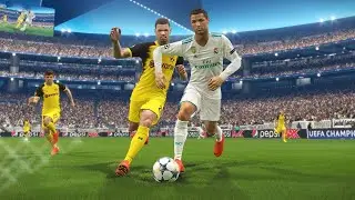 PES 2018 - Borussia vs Real Madrid | UCL Gameplay