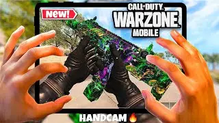 HANDCAM iPAD PRO M2 WARZONE MOBILE GAMEPLAY 🔥