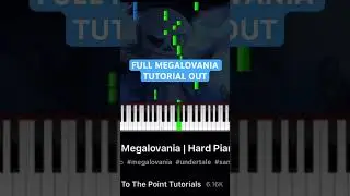 FULL MEGALOVANIA TUTORIAL OUT NOW #shorts