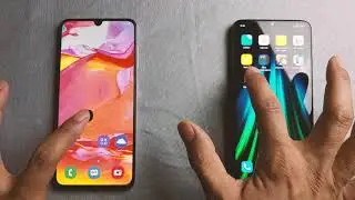 Redmi Note 8 Pro VS Samsung Galaxy A70 Speed Test Comparison #1