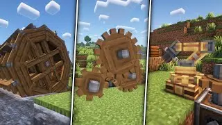 [Minecraft] 회전력을 사용하는 기술 모드! Create 모드 소개 1편 - 모드 공략