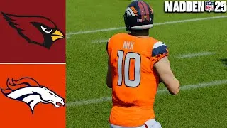 Cardinals vs Broncos Preseason Week 3 | Madden 25 | Full Game Simulation