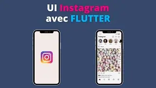Interface d'instagram avec FLUTTER
