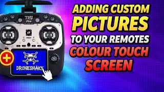 Change default colour touch screen picture 📸 Radiomaster TX 15 Max TX16, JumperRC T15 custom pic.