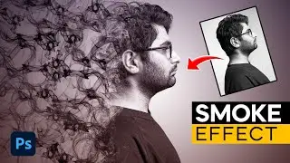 Create Portrait Smoke Effect in adobe Photoshop cc tutorial