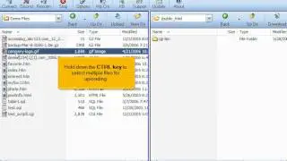 FTP - Uploading Files using FTP Voyager