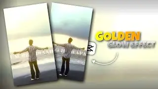 TRENDING GOLDEN GLOW EFFECT CAPCUT | EASY TUTORIAL 🔥