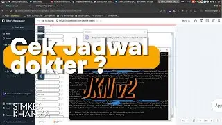 Fix - antrian JKN gagal dibuat, cek jadwal dokter ? SIMKES KHANZA JKN v2