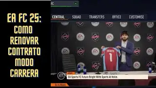 COMO RENOVAR CONTRATO en MODO CARRERA EA FC 25
