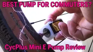 The Best Pump For Bike Commuters? CycPlus Mini E Pump Review!