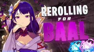 Rerolling For Raiden Shogun - Genshin Impact 2.1