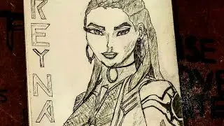 ASMR Drawing of Reyna the Empress! (Speed Drawing)