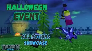🐲🎃 All Halloween Potions & Their Colours! | Dragon Adventures