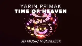 Time of Heaven - Yarin Primak | 3D AUDIO VISUALIZER MUSIC VIDEO | BLENDER GEOMETRY NODES