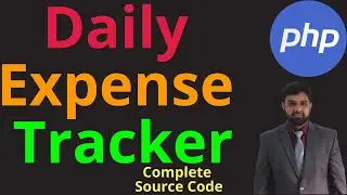 PHP projects || Daily Expense Tracker with Source Code