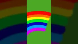🌈Rainbow Effect Green Screen | No Copyright VFX Overlay | Free Use-shorts