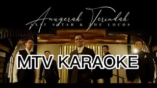 Alif Satar  Anugerah Terindah KARAOKE HD Tanpa vokal minus one instrumental karaoke version