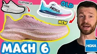 COMPLETELY Redesigned?? | Hoka Mach 6 vs Clifton 9 |
