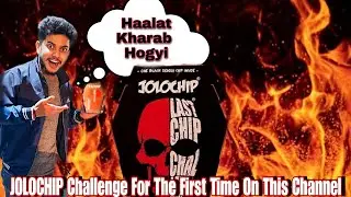 JOLOCHIP CHALLENGE GONE WRONG || Haalat kharab hogyi bhai😭|| Bhai mat try krna || #jolochipchallange