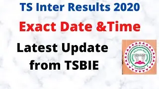 Exact date and time of Ts inter results 2020|Ts inter 1st and 2nd year results date and time |