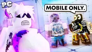 I Snuck Into A MOBILE ONLY Knife Clan