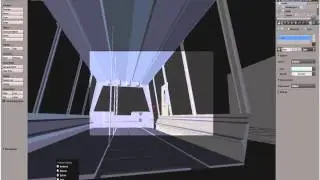Blender Modelisation Timelapse : Inside a train