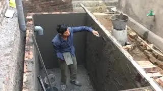 Tô trát bể tự hoại - Kỹ thuật thi công xây dựng
