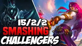 RANK 1 YONE AND RANK 1 KARTHUS TEAM UP VS CHALLENGERS - League of Legends