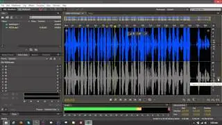 Convert STEREO Audio to MONO using Adobe Audition CS6