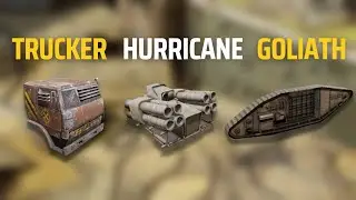 Trucker + Hurricane + Goliath • Crossout Mobile