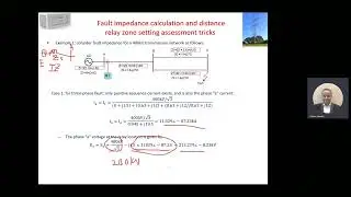 Fault impedance calculation and distance relay zone tripping assessments