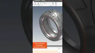 Benefit of Autodesk Inventor Show command prompting (Dynamic Prompts)