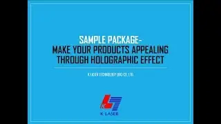 Sample Concept VOL.1 | Make your product appealing through holographic effect