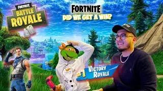Playing Fortnite With My 8 Year Old Nephew...