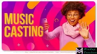 Videohive Music Casting Intro » free after effects templates