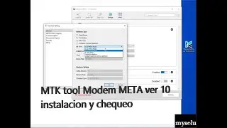 MTK tool Modem META ver 10 instalacion y chequeo