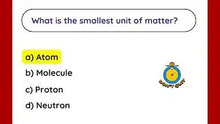 Science Quiz | Science Questions and Answers