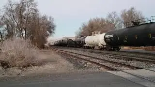 Happy Thanksgiving BNSF 9656 NB with a Awesome Lashup and Horn salute Part 6 of 6