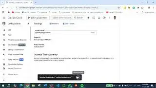 How to Delete Google Cloud Project in Google Cloud Console?