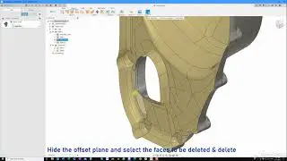Fusion 360 Mesh to solid Part2