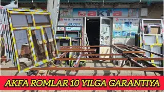 AKFA ROM DERAZA ESHIK NARXLARI SAMARQAND PASTDARG'OM TUMANIDA 