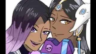 ♥Sombra x Symmetra - Overwatch - Bailando♥